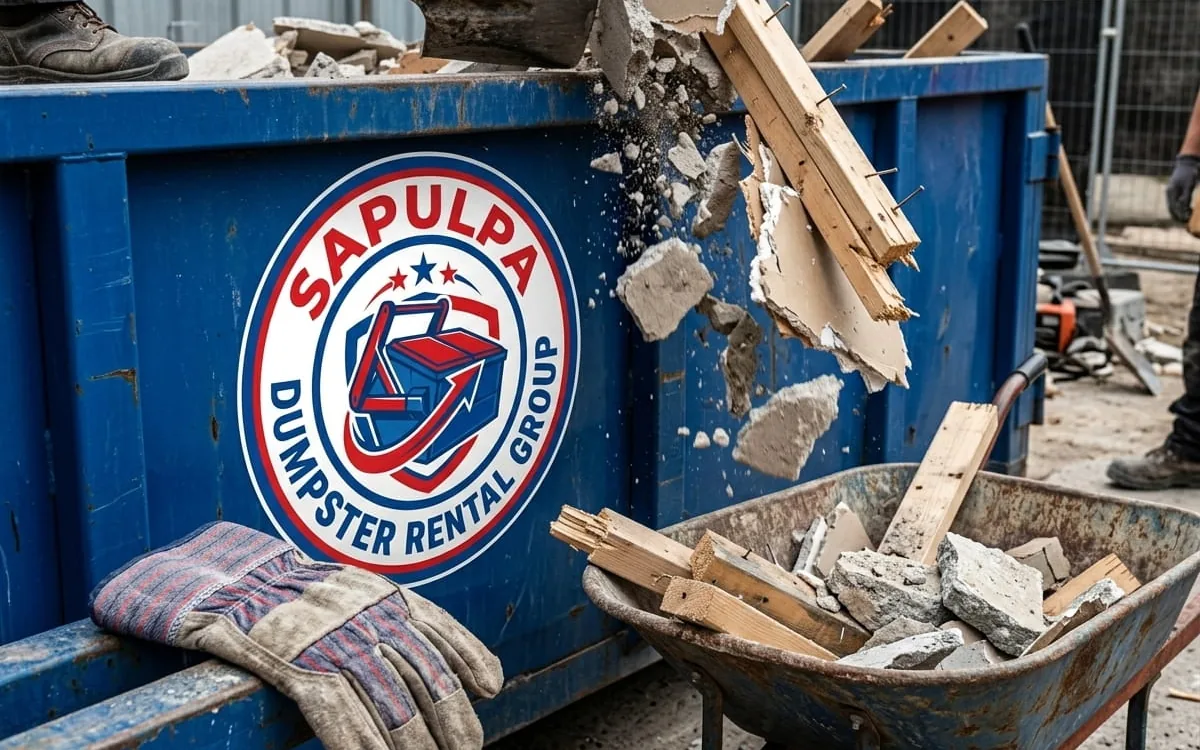 Concrete, Brick and Red Clay: Why Heavy Debris Needs a 10 Yard