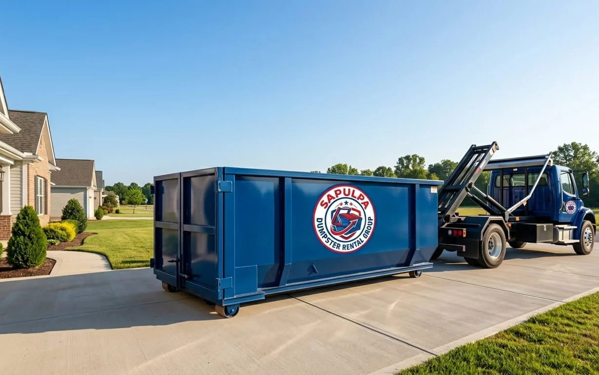 Dumpster rental in Kellyville OK Roll-off dumpster rental serving Kellyville, OK