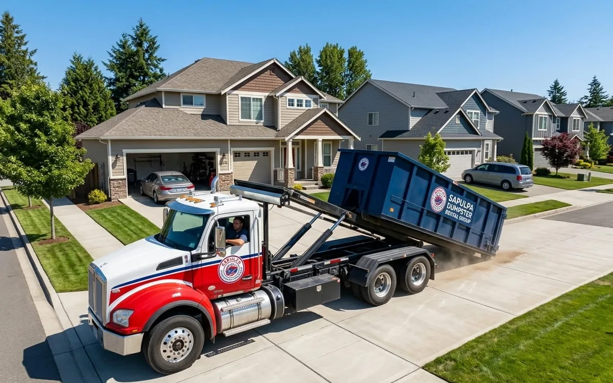 Dumpster rental quotes in Sapulpa OK Requesting a dumpster rental quote in Sapulpa, Oklahoma