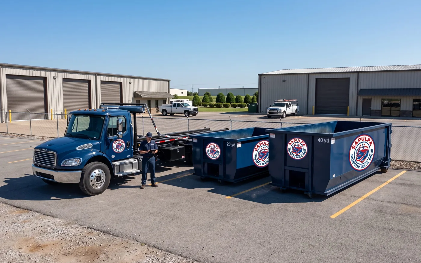 Dumpster rental service areas near Sapulpa OK Dumpster rental service areas around Creek County